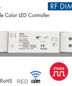 1Ch. LED PWM/Szalag Dimmer 12-48V/15A