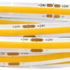 COB LED 3000K Strip/Egyszínű 24V-8mm