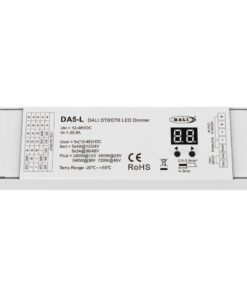 LED Strip/Szalag DALI PWM Dimmer 5Ch 48V