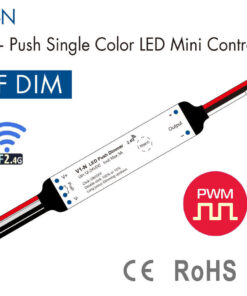 LED Mini/Szalag PWM Dimmer 1Ch 12-24V