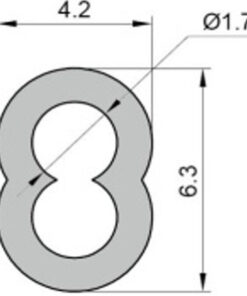 Rope Crimping Ferrules/Szorítószem Ø1.5mm